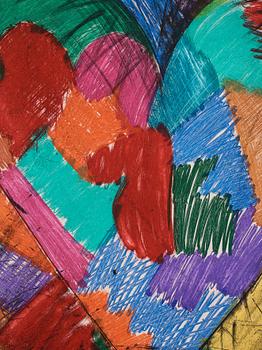 Jim Dine, "A Heart Called Paris Spring".