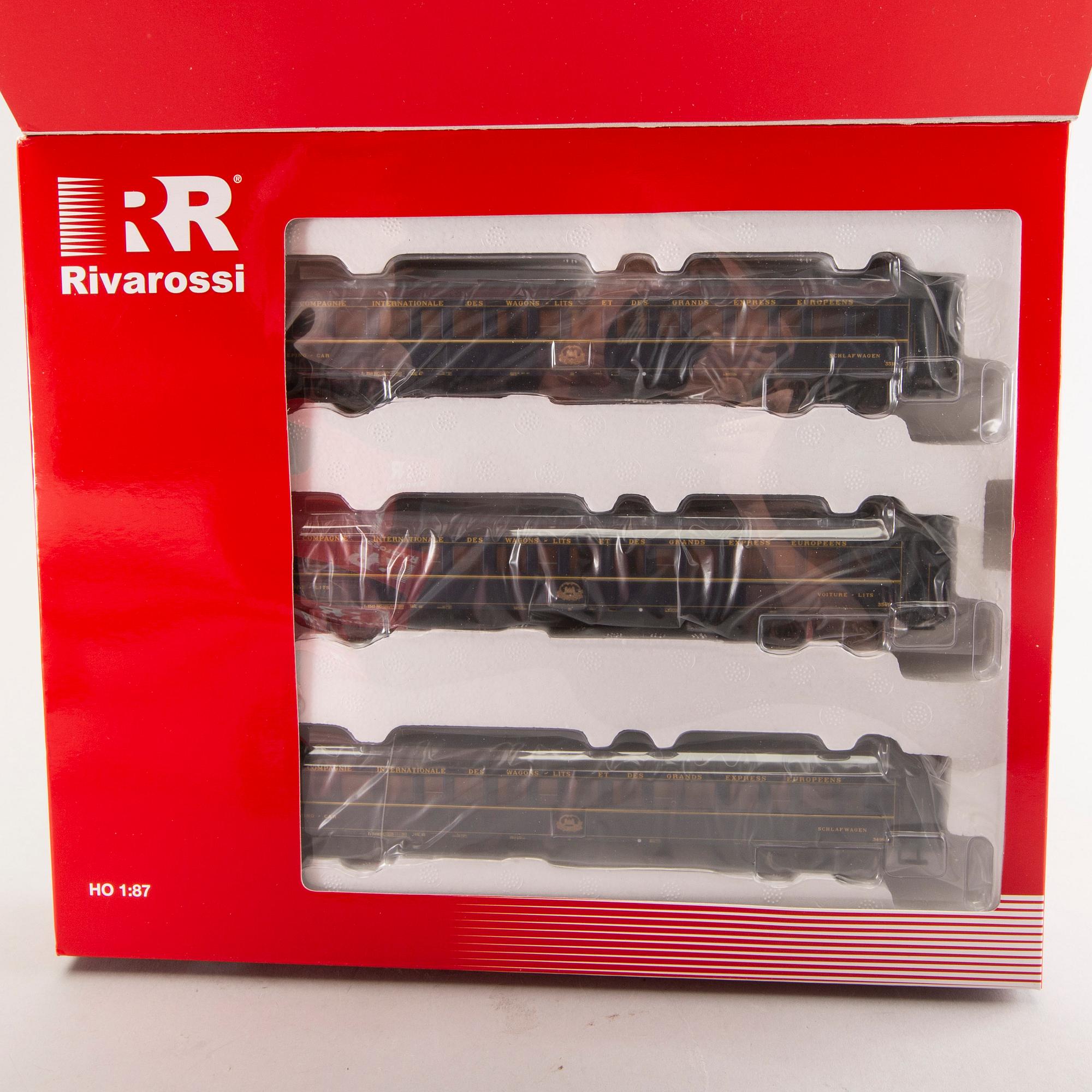 6 Rivarossi sets from the Orient Express Collection.