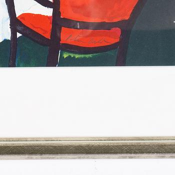 Peter Dahl, lithograph in colors, signed and 230/375.