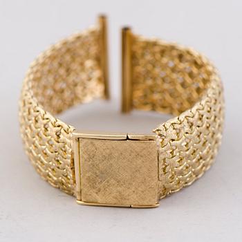 GULDLÄNK för ARMBANDSUR, 20 mm, 14K guld. Helsingfors 1969.