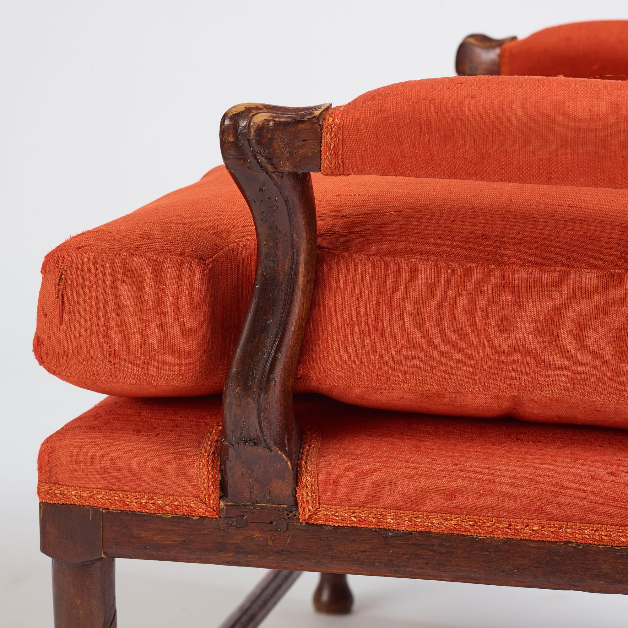 A Gustavian "Gripsholm" armchair, second part of the 18th century.