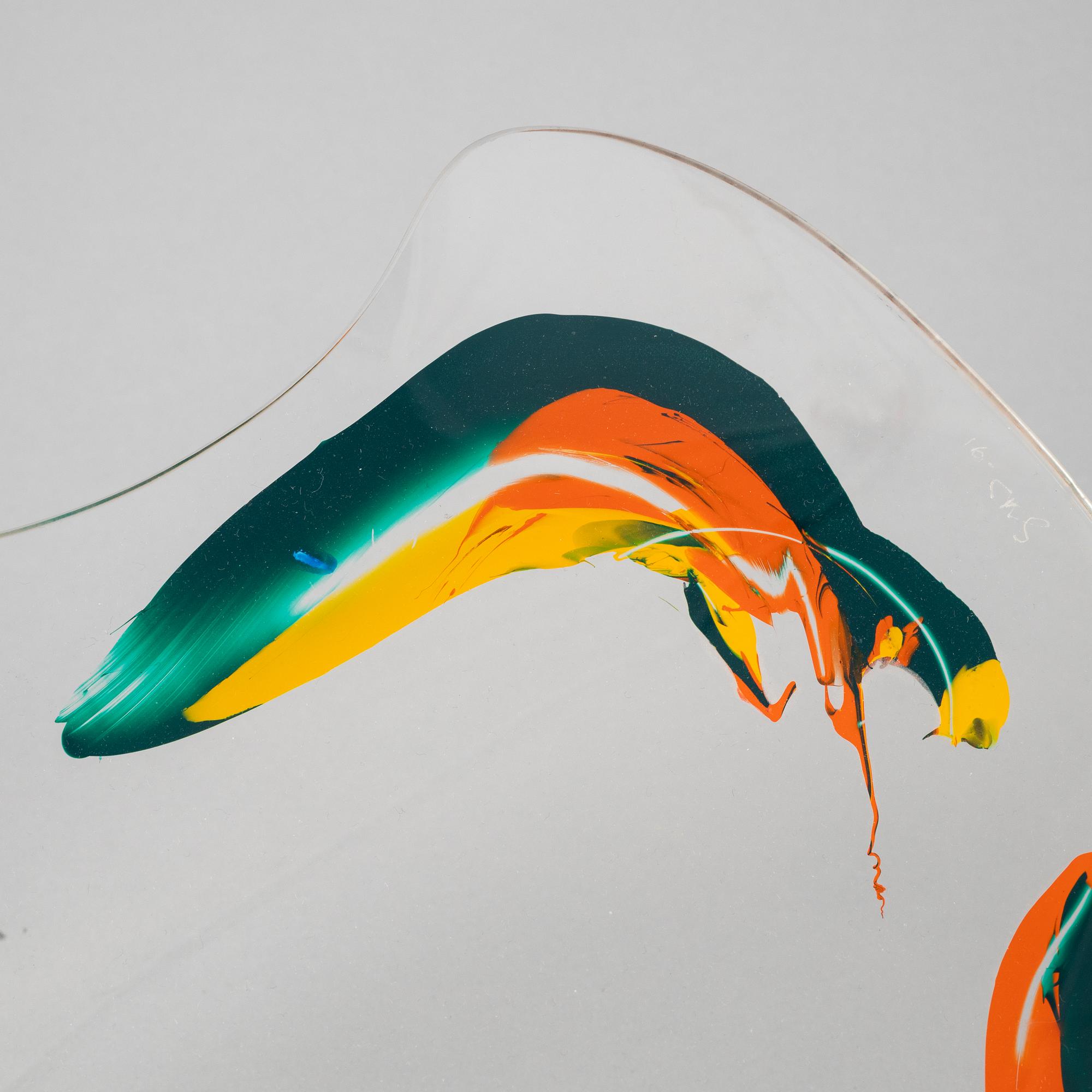 Sven Inge Höglund, a plastic sculpture, 'Palett', signed and dated -91.