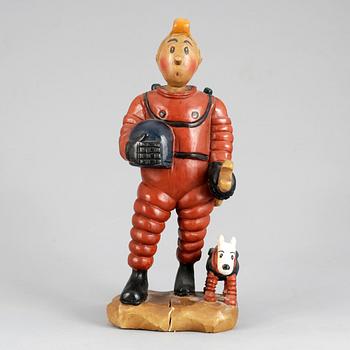 TRÄFIGUR, Tintin, 1900-talets andra hälft.
