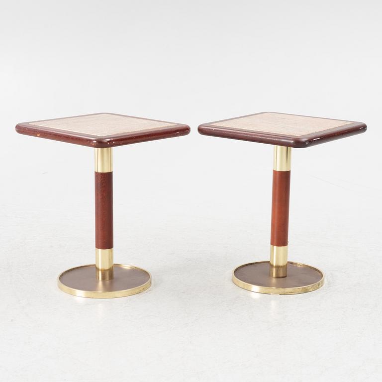 Sidobord, ett par, 1970-tal.