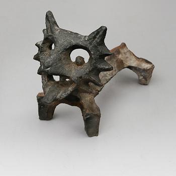 ELDHUND, gjutjärn, "Räven", Olle Hermansson, Husqvarna, 1960-tal.