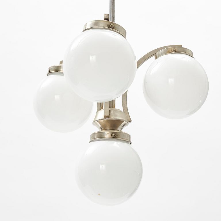 Art Deco Ceiling Lamp, 1940s.