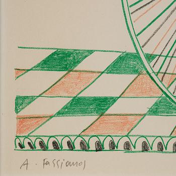 Alexandre Fassianos, Untitled from: "Hommage aux Prix Nobel" (The Nobel Prize Portfolio).