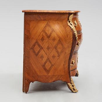 Byrå, Stockholmsarbete 1700-talets andra hälft, Rokoko.