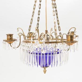 Chandelier, Gustavian style, 20th century.