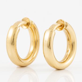 Christian Dior, örhängen, ett par och collier med hänge.