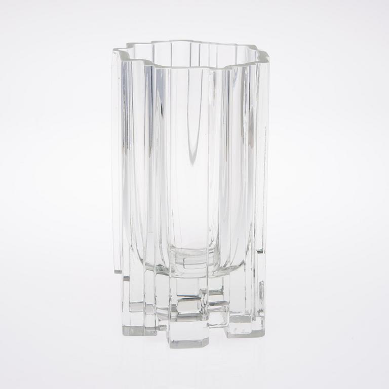 VAS, glas, "Arcadia", signerad Tapio Wirkkala 3571, Iittala. I produktion 1966-1989.