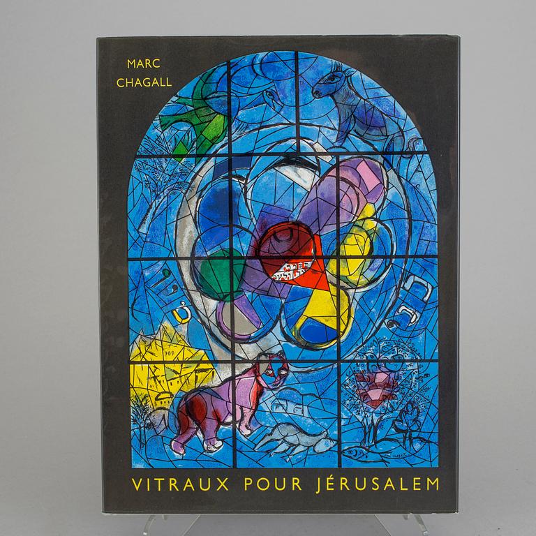 KONSTBÖCKER, 3 stycken, Marc Chagall.