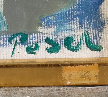 MARTIN POSER, oil on canvas.