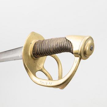 Saber, French, 1822 cavalry pattern.