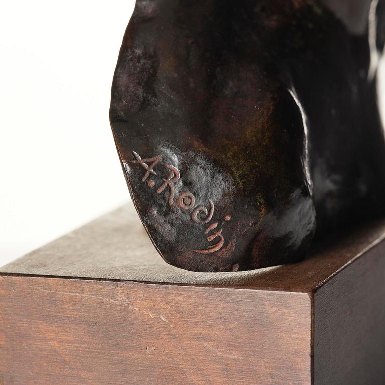 Auguste Rodin, "Petite tête de la martyre".