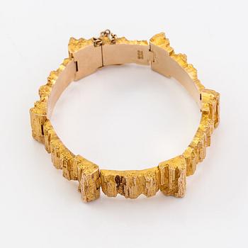 Björn Weckström, Armband "Mystica", 14K guld. Lapponia 1981.