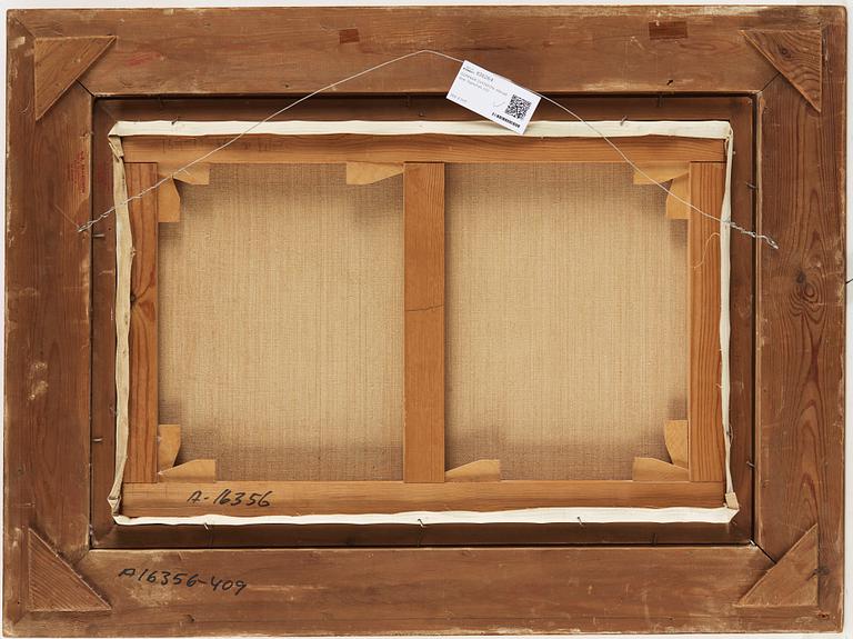 GUNNAR SVENSSON, olja på duk. Signerad.