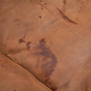 Børge Mogensen, a model 210 leather upholstered sofa for Frederica Stolefabrik.