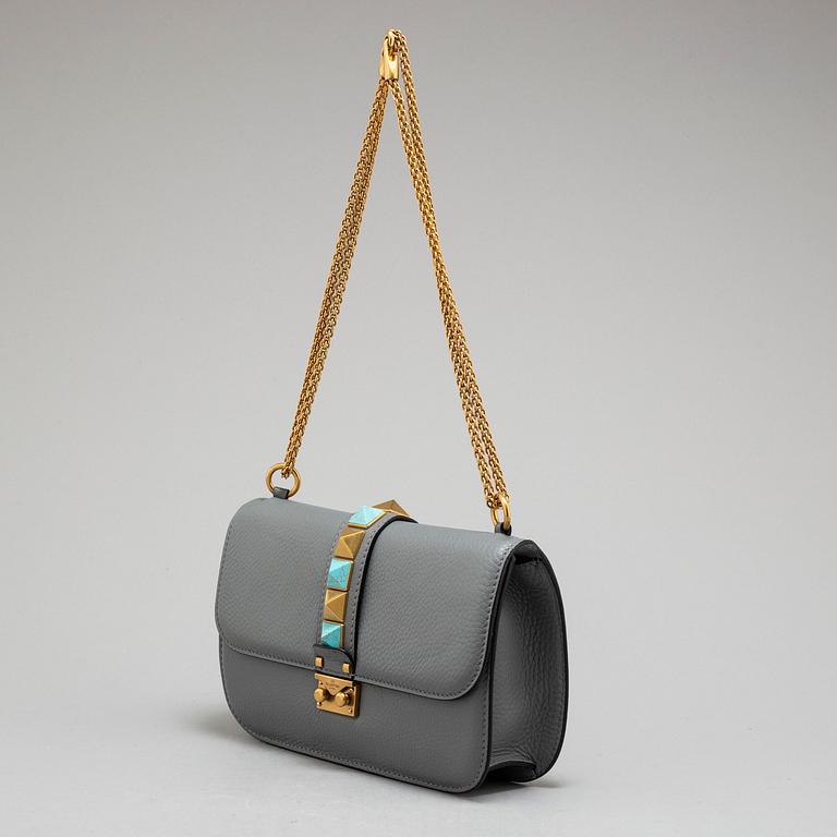 VALENTINO, a 'Rockstud' leather handbag.