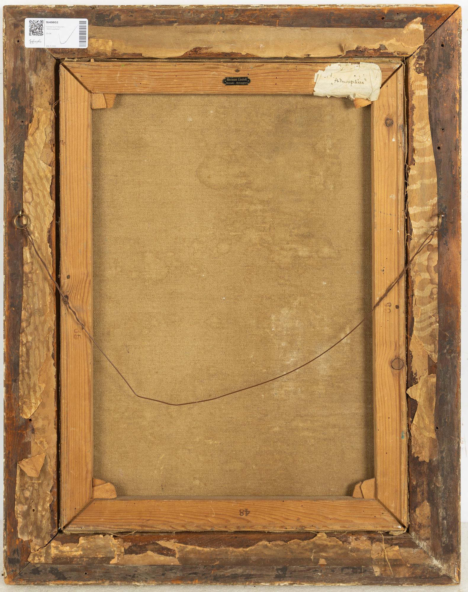 Hanna Suomalainen, 'Athmosphère'.