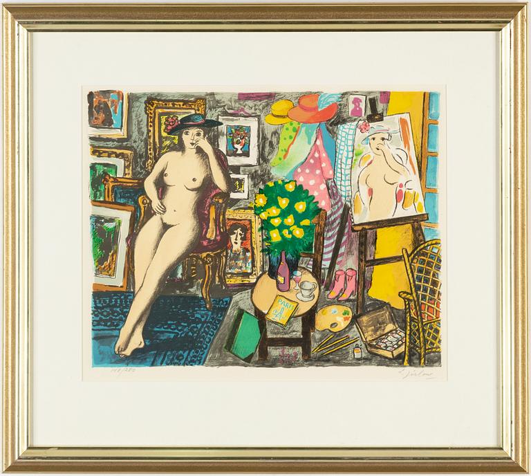 LENNART JIRLOW, lithograph in colours, signed and numbered 148/280.