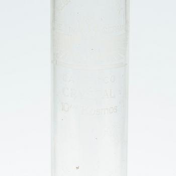 FOTOGENLAMPA / SKEPPSLYKTA, mässing och glas, marinstil, Tyskland 1900-talets första hälft.
