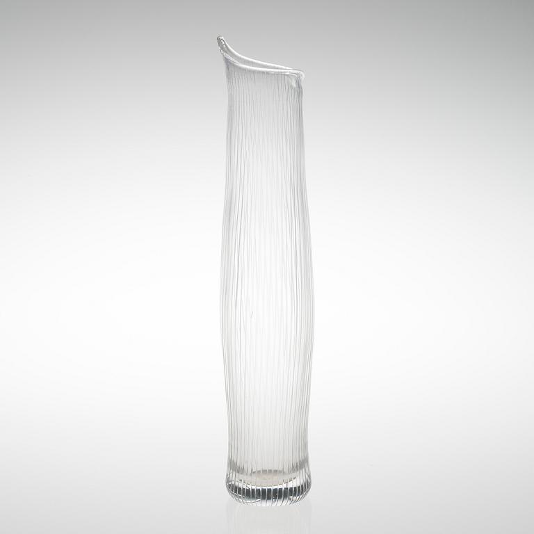 TAPIO WIRKKALA, A VASE. Model 3522. "The Stream of Tuonela". Signed Tapio Wirkkala Iittala. Early 1950s.