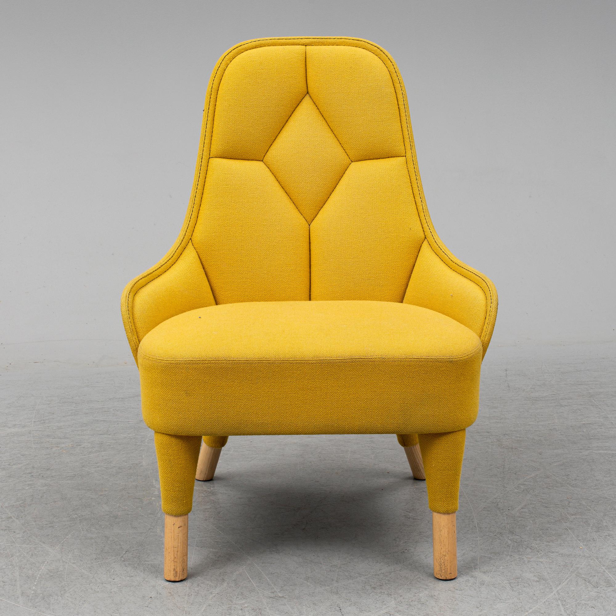 FREDRIK FÄRG & EMMA MARGA BLANCHE, AN 'Emma' easy chair, Gärsnäs.