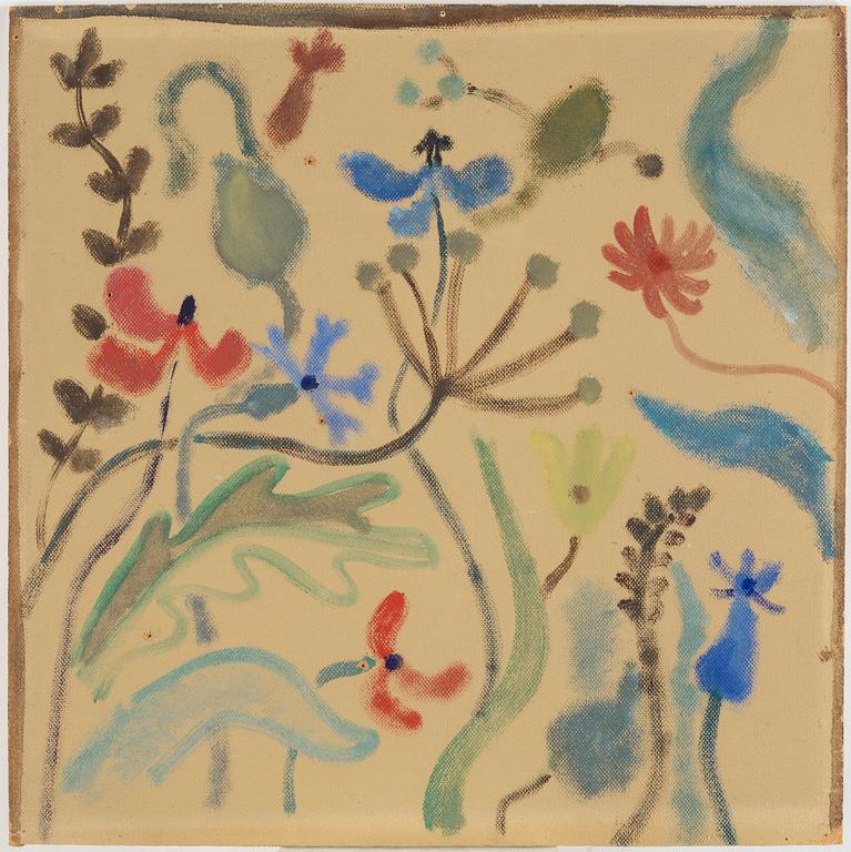 STIG LINDBERG, oil on panel, painted during the winter of 1940-41.