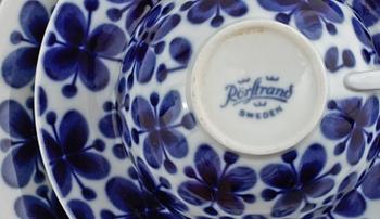KAFFESERVISDELAR, 28 st, porslin, "Mon Amie", Marianne Westman, Rörstrand, 1900-talets andra hälft.