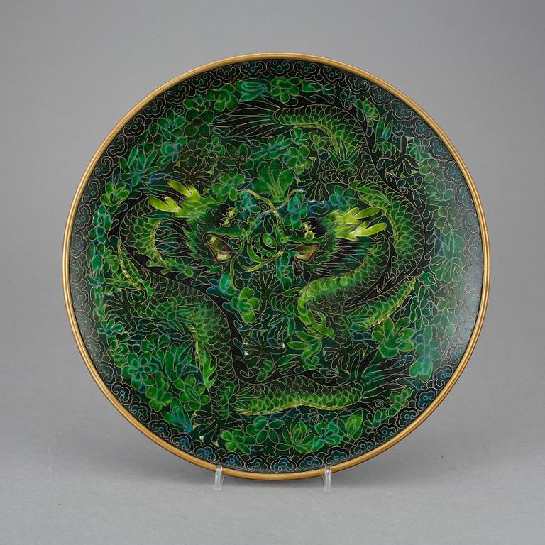 FAT, cloisonne, Kina 1900-tal.
