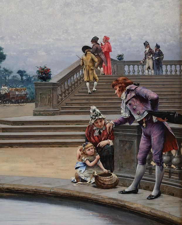 August Hagborg, In the Tuileries Garden.