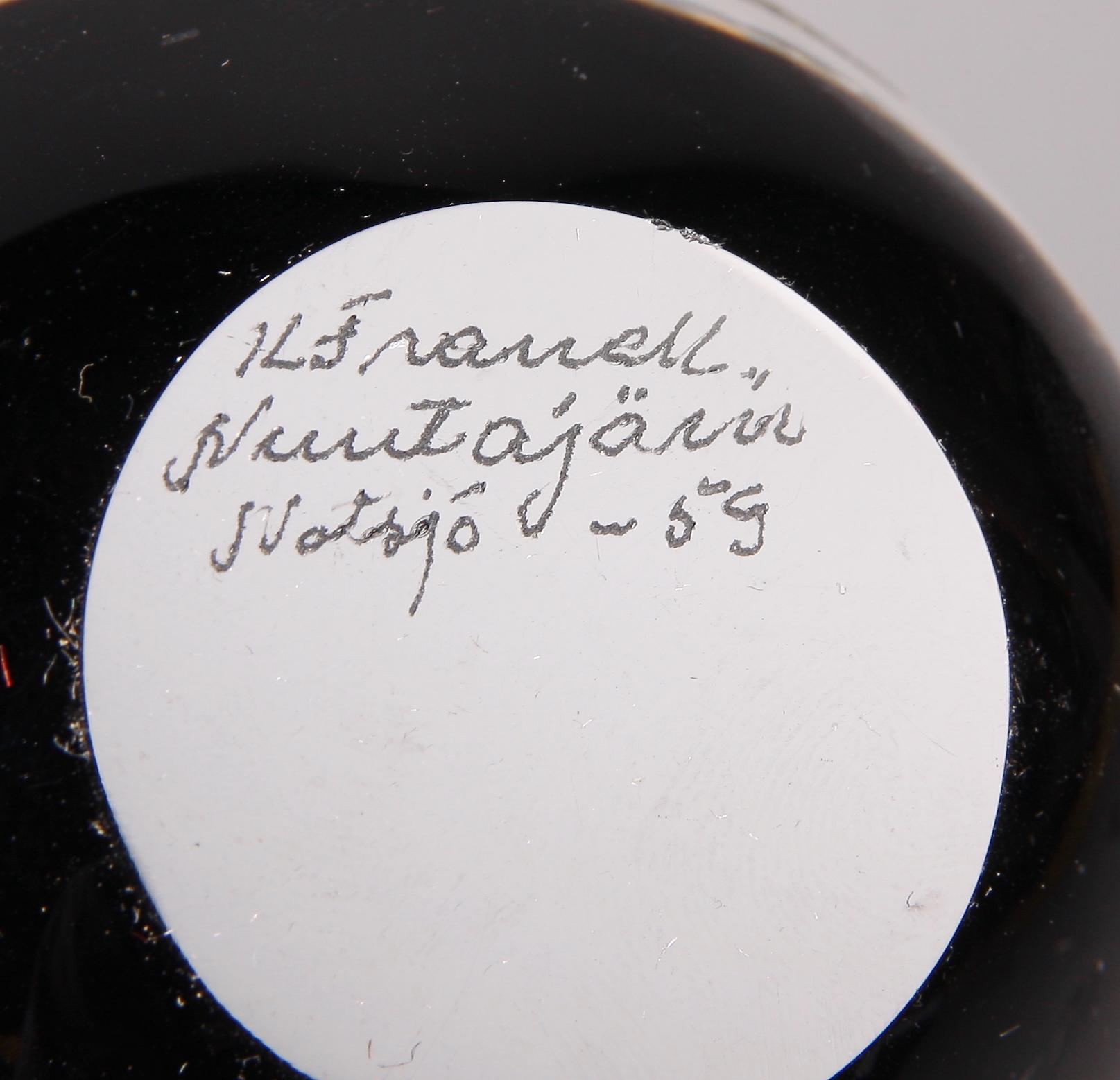 PARTI GLAS, 3 delar, Timpo Sarpaneva samt Kaj Franck. Sign.