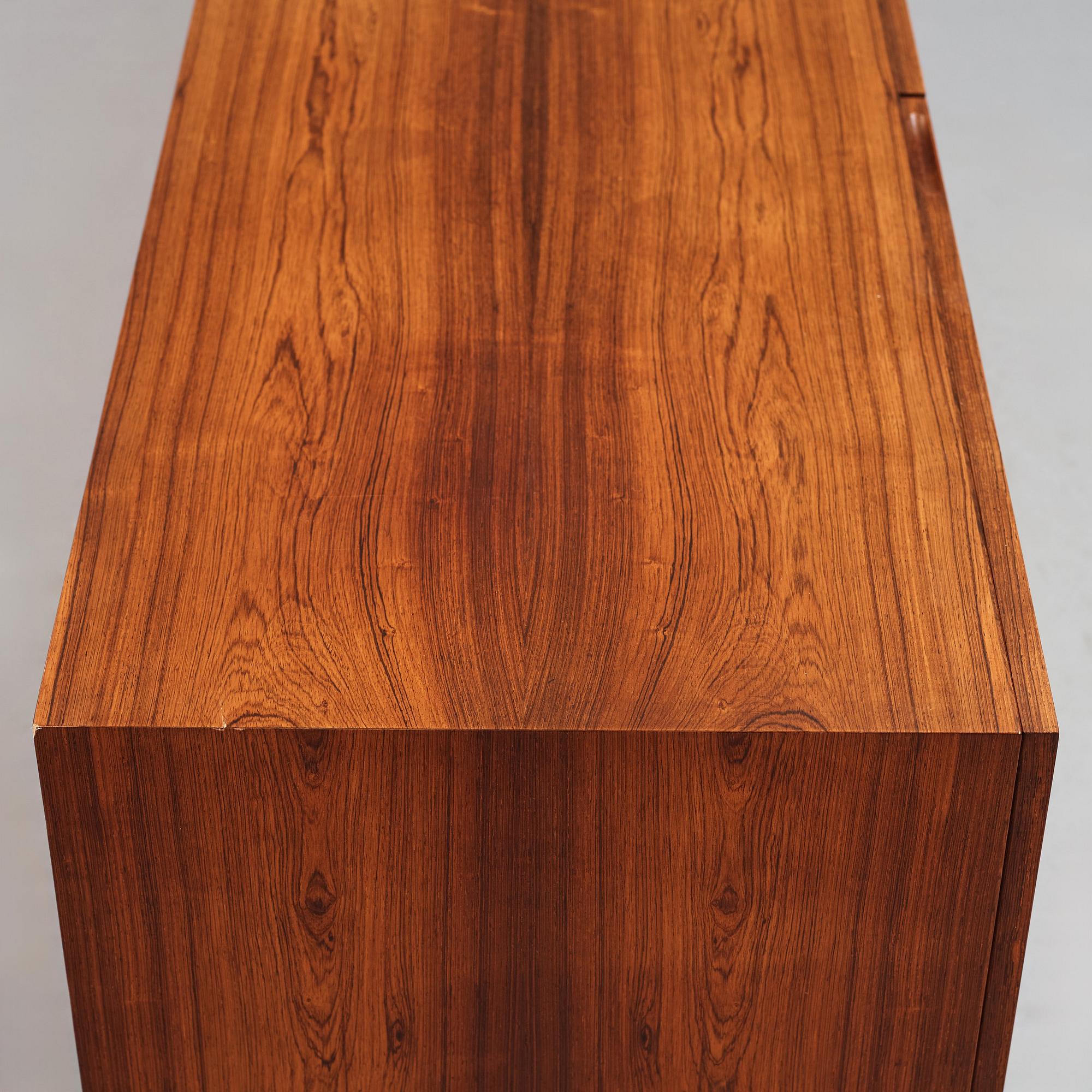Ib Kofod-Larsen, a rosewood veneered sideboard, Seffle Möbelfabrik, Sweden 1960s.