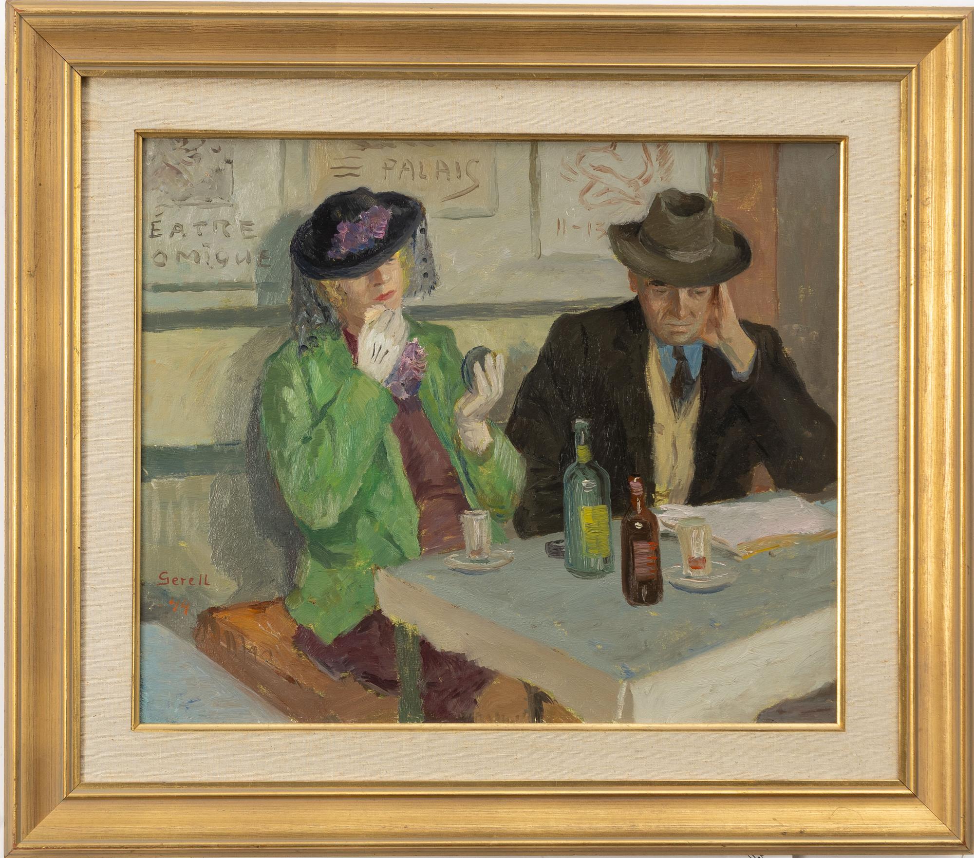 Greta Gerell, Café, Paris.