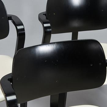 Ilmari Tapiovaara, nojatuoleja, 8 kpl, "Aslak", Asko 1960-luku.