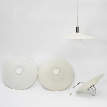 Börge Lindau & Bo Linderkrantz, four lamps, Zero, late 20th Century.