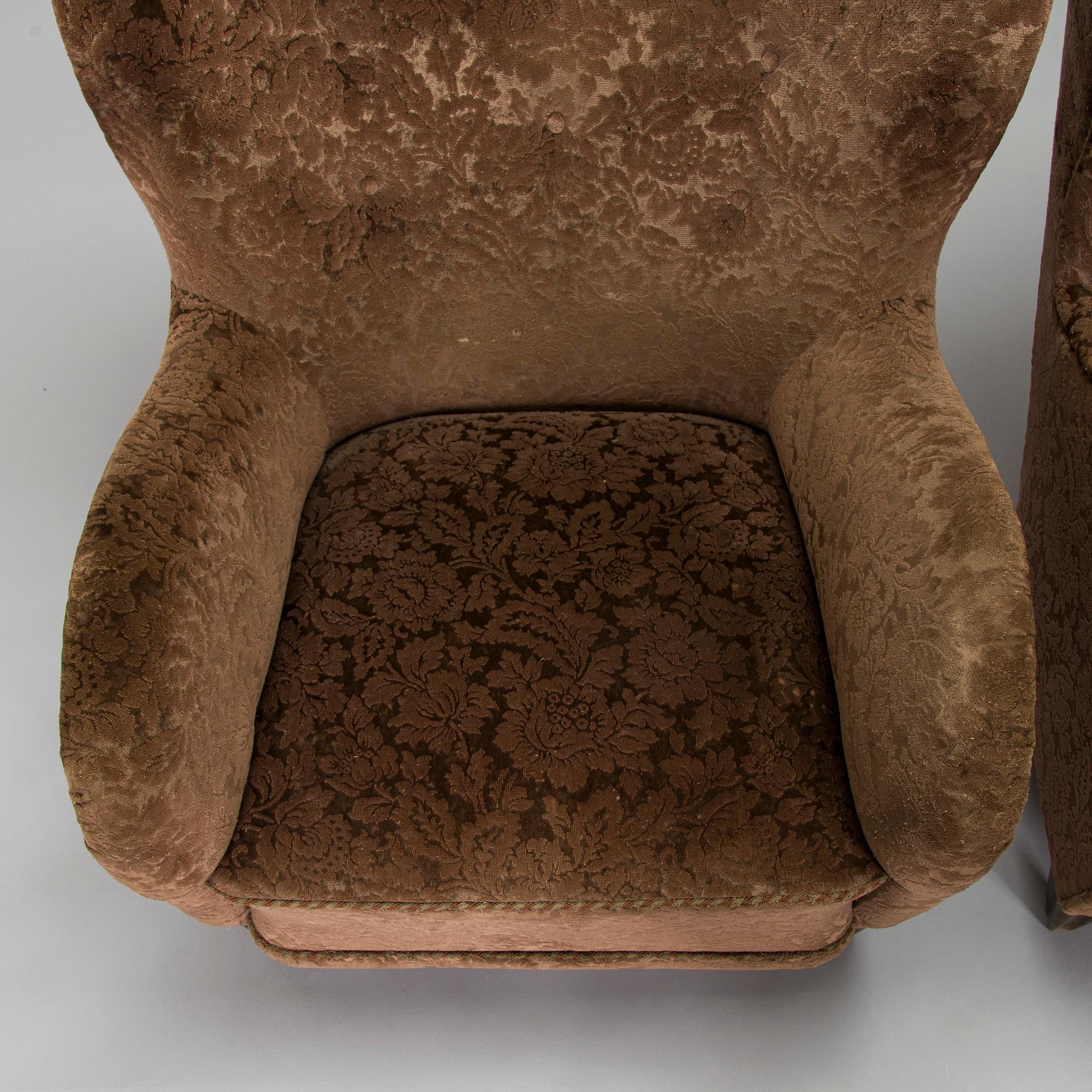 Nojatuolipari, 1900-luvun puoliväli.