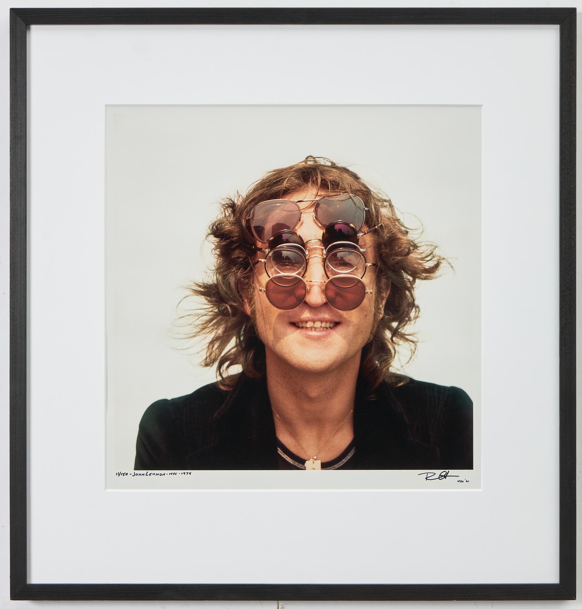 Bob Gruen, "John Lennon, NYC", 1974.