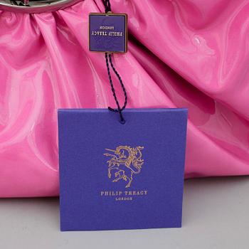 DAMHANDVÄSKA, läder, Philip Treacy, England.