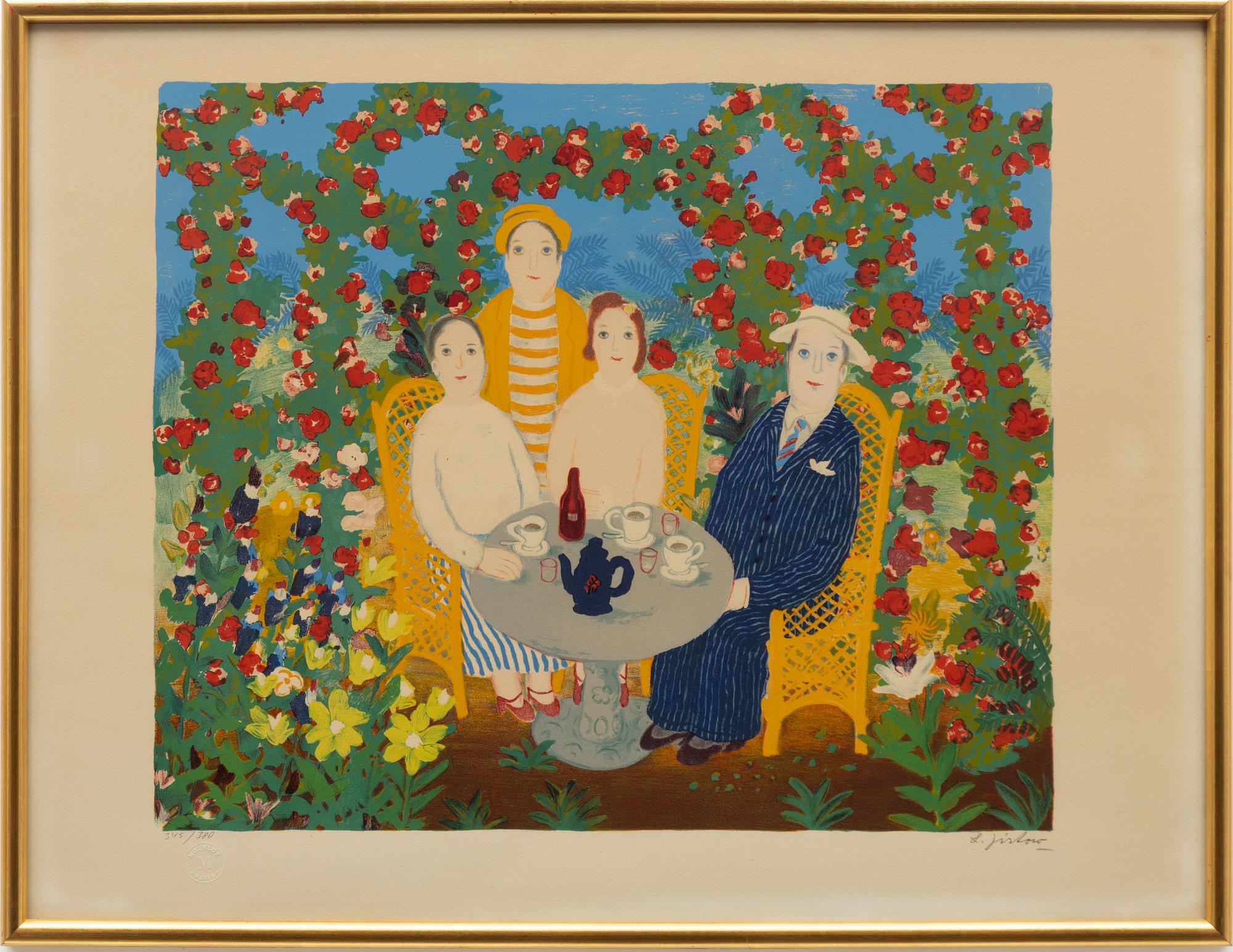 Lennart Jirlow, "I trädgården I".