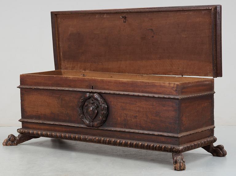 CASSONE, renässansstil, Italien, 1700-tal.