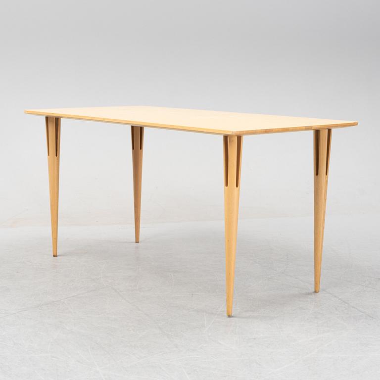Bruno Mathsson, a birch-veneered dining table from Bruno Mathsson International.