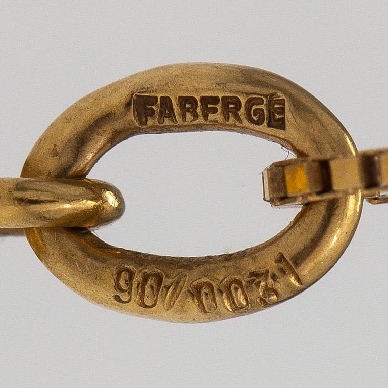 Fabergé, Halsband, 18K guld, emalj. Numrerad 90/0031.