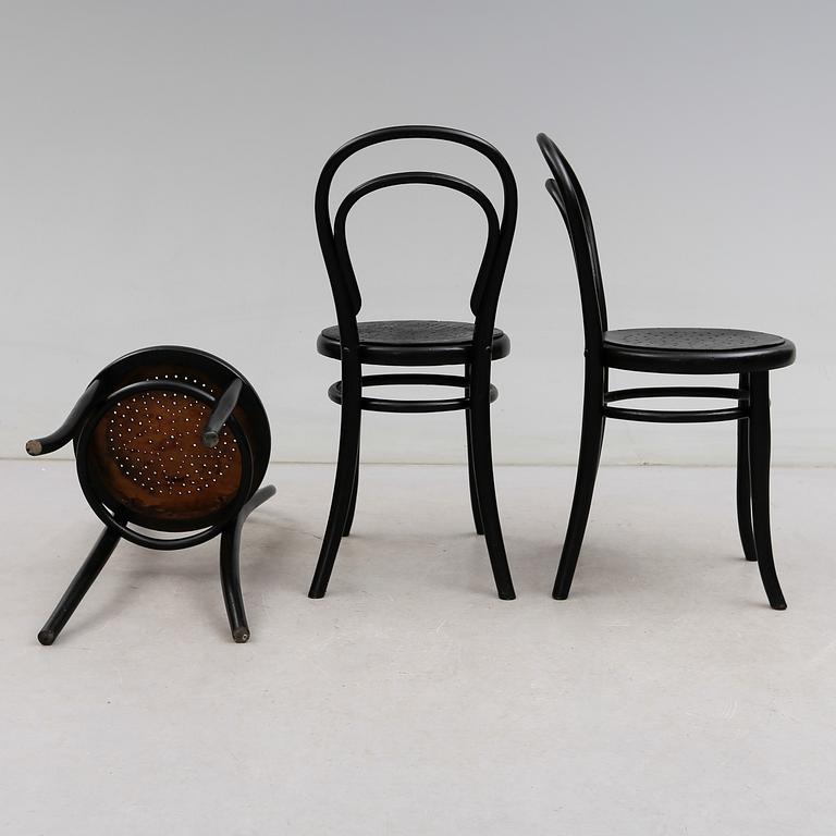 STOLAR, 3 st, Thonet, 1900-talets början.