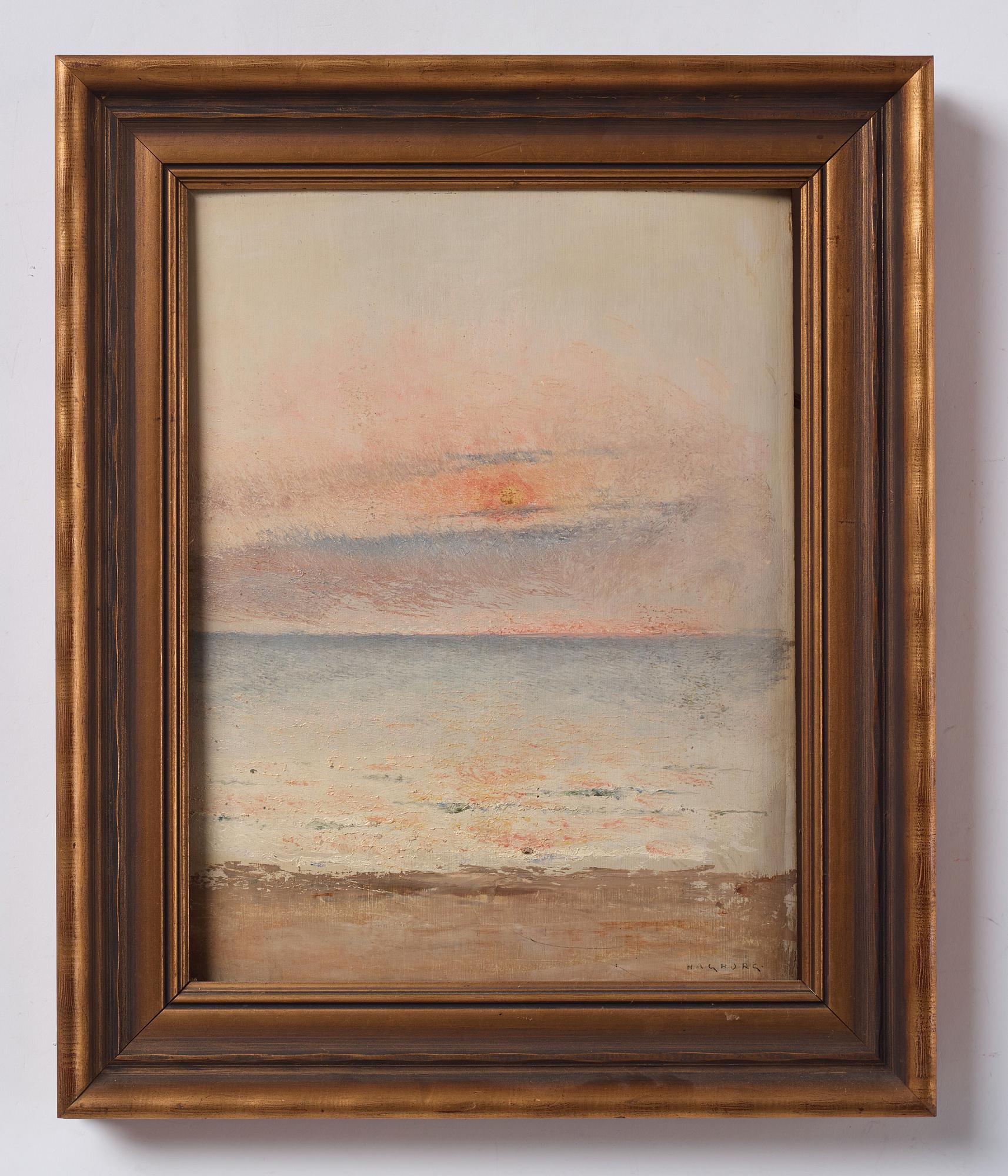 August Hagborg, Sunset.