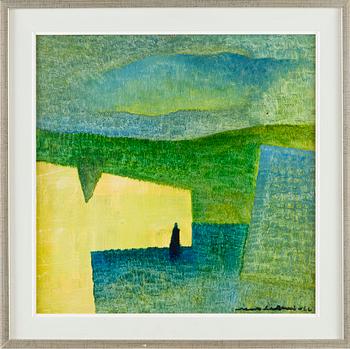 Max Salmi, Figure in landscape.