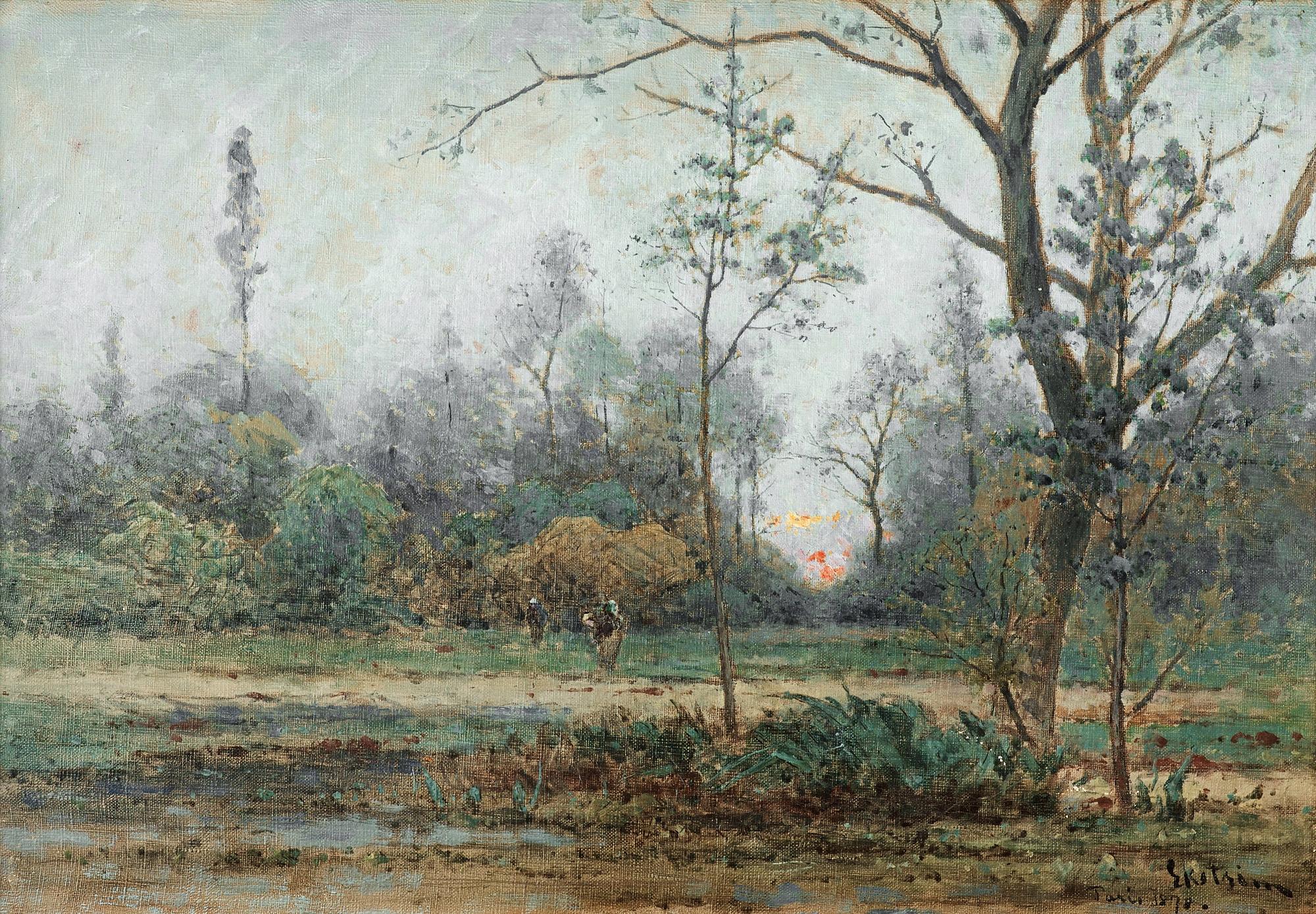 Per Ekström, Foret de fontainebleau, Barbizon.