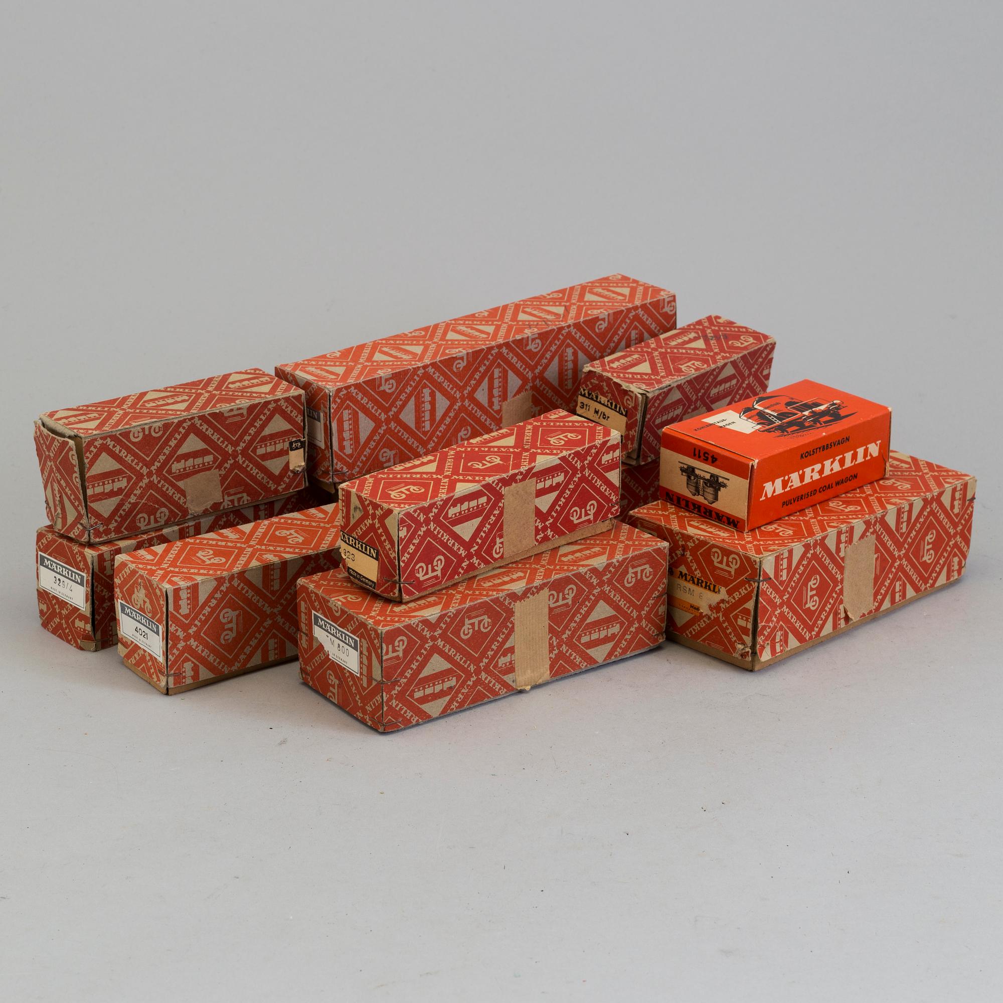 MÄRKLIN TRAIN-SET. 1950s/60s.