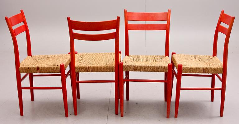 STOLAR, 4 st, design Yngve Ekström, 1900-talets andra hälft.